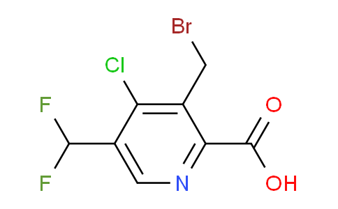 AM41711 | 1807087-75-7 | 3-(Bromomethyl)-4-chloro-5-(difluoromethyl)pyridine-2-carboxylic acid