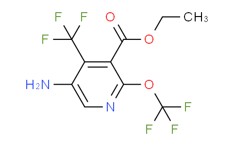 AM41713 | 1803995-18-7 | Ethyl 5-amino-2-(trifluoromethoxy)-4-(trifluoromethyl)pyridine-3-carboxylate