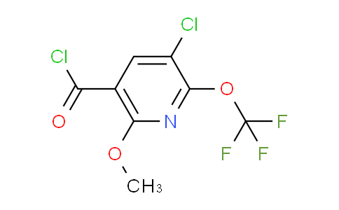 AM41716 | 1806163-19-8 | 3-Chloro-6-methoxy-2-(trifluoromethoxy)pyridine-5-carbonyl chloride