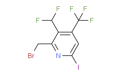 AM41720 | 1805457-94-6 | 2-(Bromomethyl)-3-(difluoromethyl)-6-iodo-4-(trifluoromethyl)pyridine