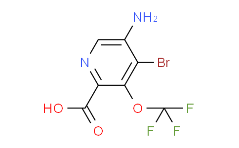 AM41721 | 1803544-40-2 | 5-Amino-4-bromo-3-(trifluoromethoxy)pyridine-2-carboxylic acid