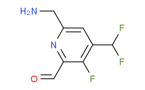 AM41722 | 1807063-51-9 | 6-(Aminomethyl)-4-(difluoromethyl)-3-fluoropyridine-2-carboxaldehyde