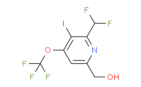 AM41723 | 1804915-27-2 | 2-(Difluoromethyl)-3-iodo-4-(trifluoromethoxy)pyridine-6-methanol