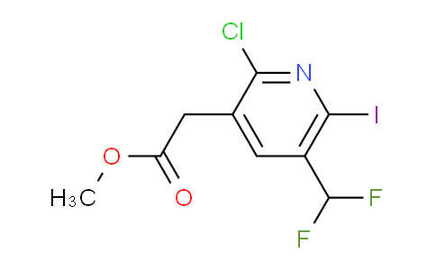 AM41727 | 1804663-67-9 | Methyl 2-chloro-5-(difluoromethyl)-6-iodopyridine-3-acetate