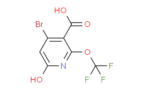 AM41728 | 1804629-34-2 | 4-Bromo-6-hydroxy-2-(trifluoromethoxy)pyridine-3-carboxylic acid