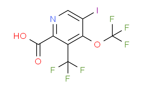 AM41729 | 1804840-13-8 | 5-Iodo-4-(trifluoromethoxy)-3-(trifluoromethyl)pyridine-2-carboxylic acid