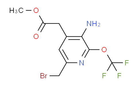 AM41731 | 1804470-49-2 | Methyl 3-amino-6-(bromomethyl)-2-(trifluoromethoxy)pyridine-4-acetate