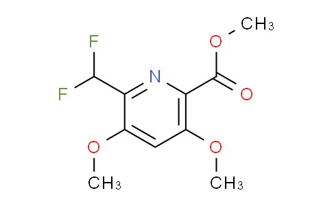 AM41737 | 1805011-96-4 | Methyl 2-(difluoromethyl)-3,5-dimethoxypyridine-6-carboxylate