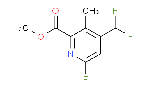 AM41739 | 1807156-36-0 | Methyl 4-(difluoromethyl)-6-fluoro-3-methylpyridine-2-carboxylate