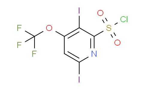 AM41740 | 1804566-70-8 | 3,6-Diiodo-4-(trifluoromethoxy)pyridine-2-sulfonyl chloride