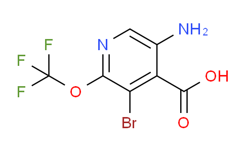 AM41741 | 1803544-50-4 | 5-Amino-3-bromo-2-(trifluoromethoxy)pyridine-4-carboxylic acid