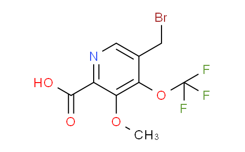 AM41745 | 1805067-85-9 | 5-(Bromomethyl)-3-methoxy-4-(trifluoromethoxy)pyridine-2-carboxylic acid