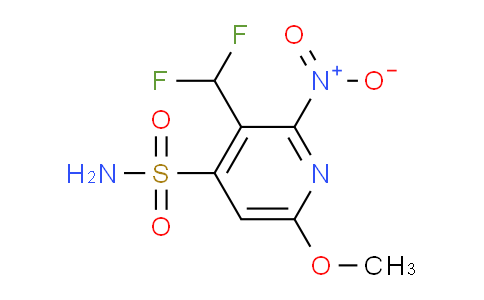 AM41750 | 1361770-71-9 | 3-(Difluoromethyl)-6-methoxy-2-nitropyridine-4-sulfonamide