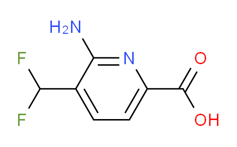 AM41763 | 1805313-39-6 | 2-Amino-3-(difluoromethyl)pyridine-6-carboxylic acid