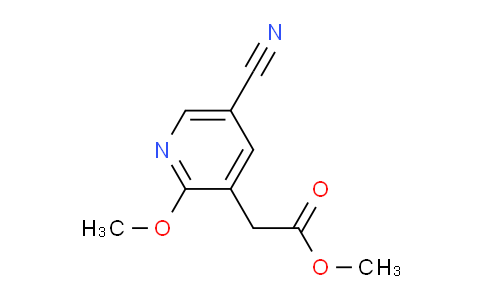 AM41770 | 1804416-20-3 | Methyl 5-cyano-2-methoxypyridine-3-acetate