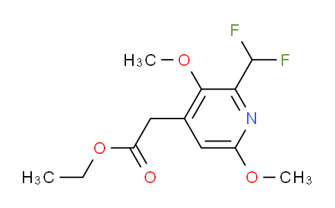AM41776 | 1805052-50-9 | Ethyl 2-(difluoromethyl)-3,6-dimethoxypyridine-4-acetate
