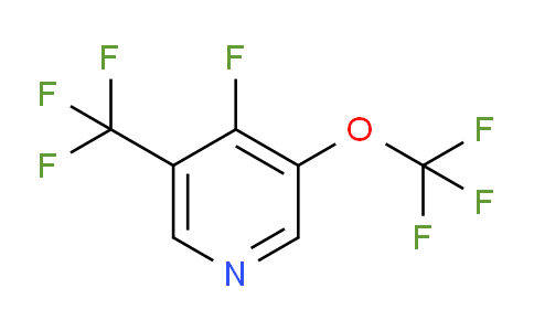AM41781 | 1803528-08-6 | 4-Fluoro-3-(trifluoromethoxy)-5-(trifluoromethyl)pyridine