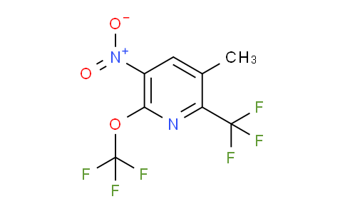 AM41787 | 1806260-69-4 | 3-Methyl-5-nitro-6-(trifluoromethoxy)-2-(trifluoromethyl)pyridine