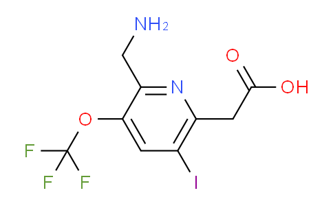 AM41788 | 1805017-86-0 | 2-(Aminomethyl)-5-iodo-3-(trifluoromethoxy)pyridine-6-acetic acid