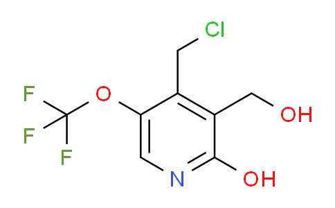 AM41789 | 1804354-88-8 | 4-(Chloromethyl)-2-hydroxy-5-(trifluoromethoxy)pyridine-3-methanol
