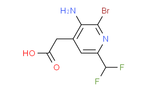 AM41790 | 1805055-02-0 | 3-Amino-2-bromo-6-(difluoromethyl)pyridine-4-acetic acid