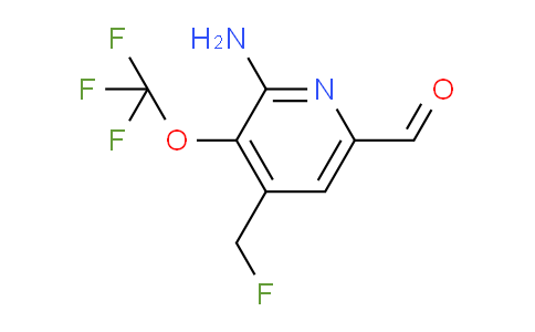 AM41791 | 1804466-57-6 | 2-Amino-4-(fluoromethyl)-3-(trifluoromethoxy)pyridine-6-carboxaldehyde