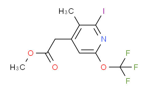 AM41797 | 1804478-97-4 | Methyl 2-iodo-3-methyl-6-(trifluoromethoxy)pyridine-4-acetate