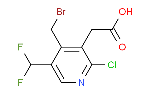 AM41809 | 1805367-09-2 | 4-(Bromomethyl)-2-chloro-5-(difluoromethyl)pyridine-3-acetic acid