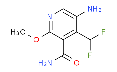 5-Amino-4-(difluoromethyl)-2-methoxypyridine-3-carboxamide