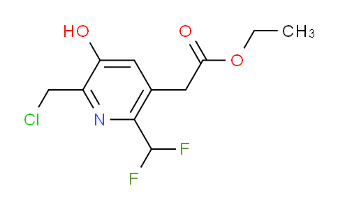 AM41813 | 1805411-31-7 | Ethyl 2-(chloromethyl)-6-(difluoromethyl)-3-hydroxypyridine-5-acetate