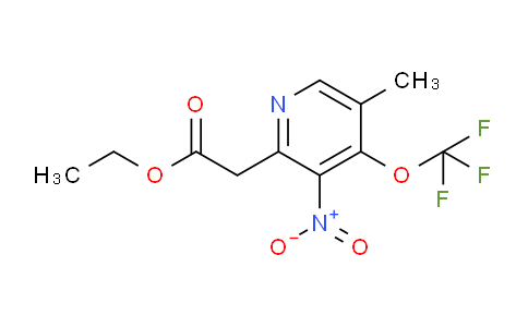 AM41820 | 1805299-72-2 | Ethyl 5-methyl-3-nitro-4-(trifluoromethoxy)pyridine-2-acetate