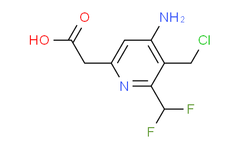 AM41821 | 1805385-84-5 | 4-Amino-3-(chloromethyl)-2-(difluoromethyl)pyridine-6-acetic acid