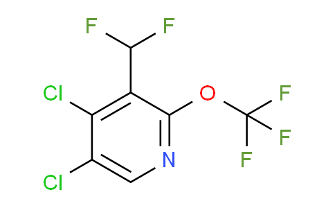 AM41823 | 1803905-31-8 | 4,5-Dichloro-3-(difluoromethyl)-2-(trifluoromethoxy)pyridine