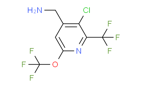 AM41824 | 1804597-34-9 | 4-(Aminomethyl)-3-chloro-6-(trifluoromethoxy)-2-(trifluoromethyl)pyridine