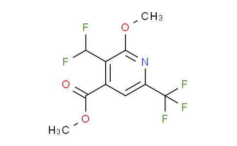 AM41825 | 1806957-94-7 | Methyl 3-(difluoromethyl)-2-methoxy-6-(trifluoromethyl)pyridine-4-carboxylate
