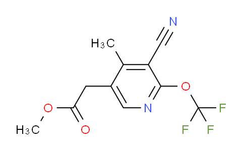 AM41826 | 1806056-55-2 | Methyl 3-cyano-4-methyl-2-(trifluoromethoxy)pyridine-5-acetate