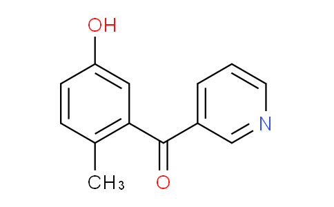 3-(5-Hydroxy-2-methylbenzoyl)pyridine