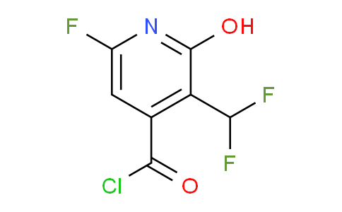 AM41834 | 1805290-54-3 | 3-(Difluoromethyl)-6-fluoro-2-hydroxypyridine-4-carbonyl chloride
