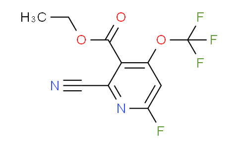 AM41851 | 1806244-36-9 | Ethyl 2-cyano-6-fluoro-4-(trifluoromethoxy)pyridine-3-carboxylate