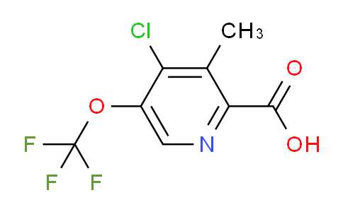 AM41861 | 1804557-01-4 | 4-Chloro-3-methyl-5-(trifluoromethoxy)pyridine-2-carboxylic acid