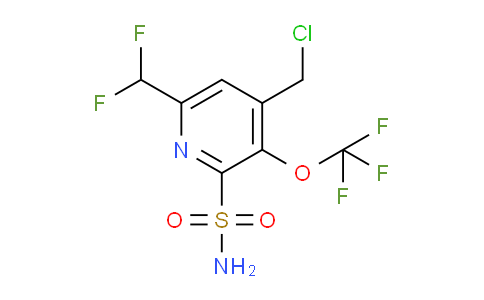 AM41862 | 1804751-37-8 | 4-(Chloromethyl)-6-(difluoromethyl)-3-(trifluoromethoxy)pyridine-2-sulfonamide