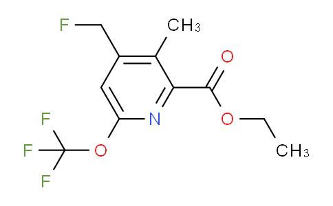 AM41869 | 1361916-06-4 | Ethyl 4-(fluoromethyl)-3-methyl-6-(trifluoromethoxy)pyridine-2-carboxylate