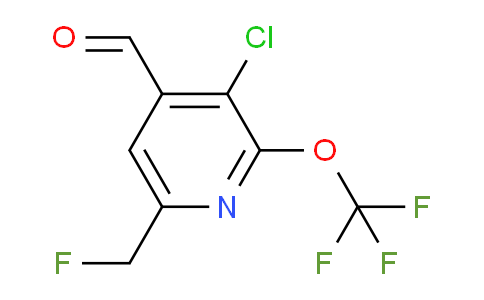 AM41874 | 1804473-17-3 | 3-Chloro-6-(fluoromethyl)-2-(trifluoromethoxy)pyridine-4-carboxaldehyde