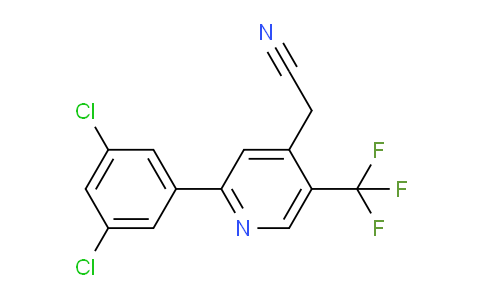 AM41878 | 1361724-49-3 | 2-(3,5-Dichlorophenyl)-5-(trifluoromethyl)pyridine-4-acetonitrile