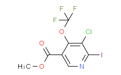 AM41882 | 1803923-53-6 | Methyl 3-chloro-2-iodo-4-(trifluoromethoxy)pyridine-5-carboxylate