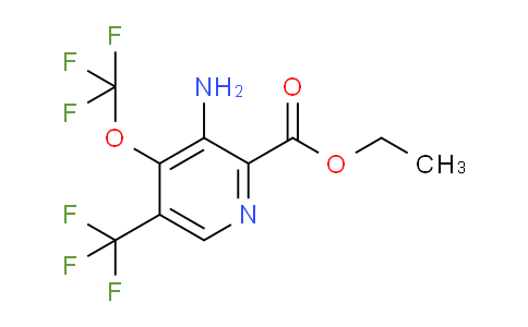 AM41891 | 1803664-99-4 | Ethyl 3-amino-4-(trifluoromethoxy)-5-(trifluoromethyl)pyridine-2-carboxylate