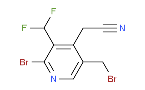 AM41897 | 1805449-10-8 | 2-Bromo-5-(bromomethyl)-3-(difluoromethyl)pyridine-4-acetonitrile