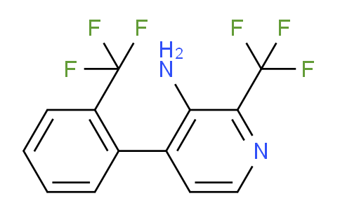 AM41906 | 1261536-36-0 | 3-Amino-2-(trifluoromethyl)-4-(2-(trifluoromethyl)phenyl)pyridine