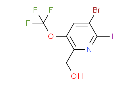 AM41919 | 1806222-18-3 | 3-Bromo-2-iodo-5-(trifluoromethoxy)pyridine-6-methanol