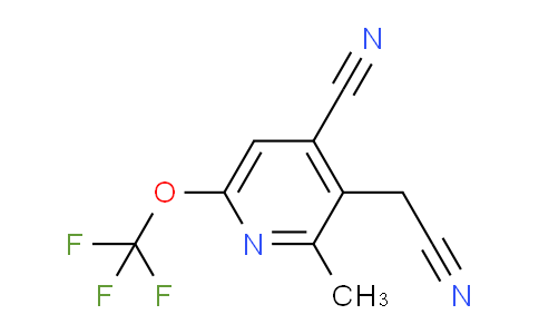 AM41927 | 1804703-14-7 | 4-Cyano-2-methyl-6-(trifluoromethoxy)pyridine-3-acetonitrile